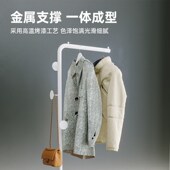 挂衣架落地衣杆卧室小型室内阳台晾衣架入户挂衣区创意衣帽架