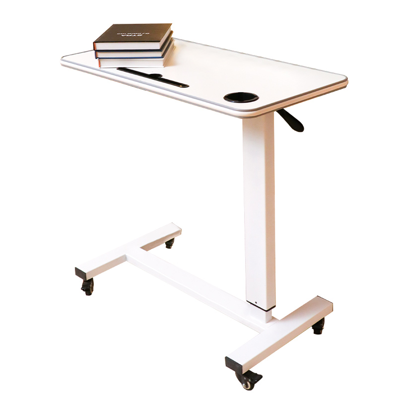 实木升降书桌办公桌边几电脑桌折叠床边桌子床上头吃饭桌