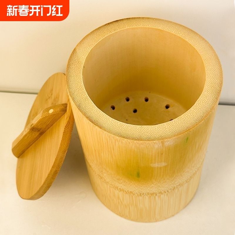 楠竹蒸饭桶整竹大竹筒饭桶纯手工蒸笼家用蒸米饭竹甑子正子家用新