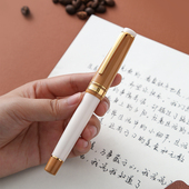 奶咖钢笔男士 商务办公女士端精致颜值学生书写练字硬笔书法