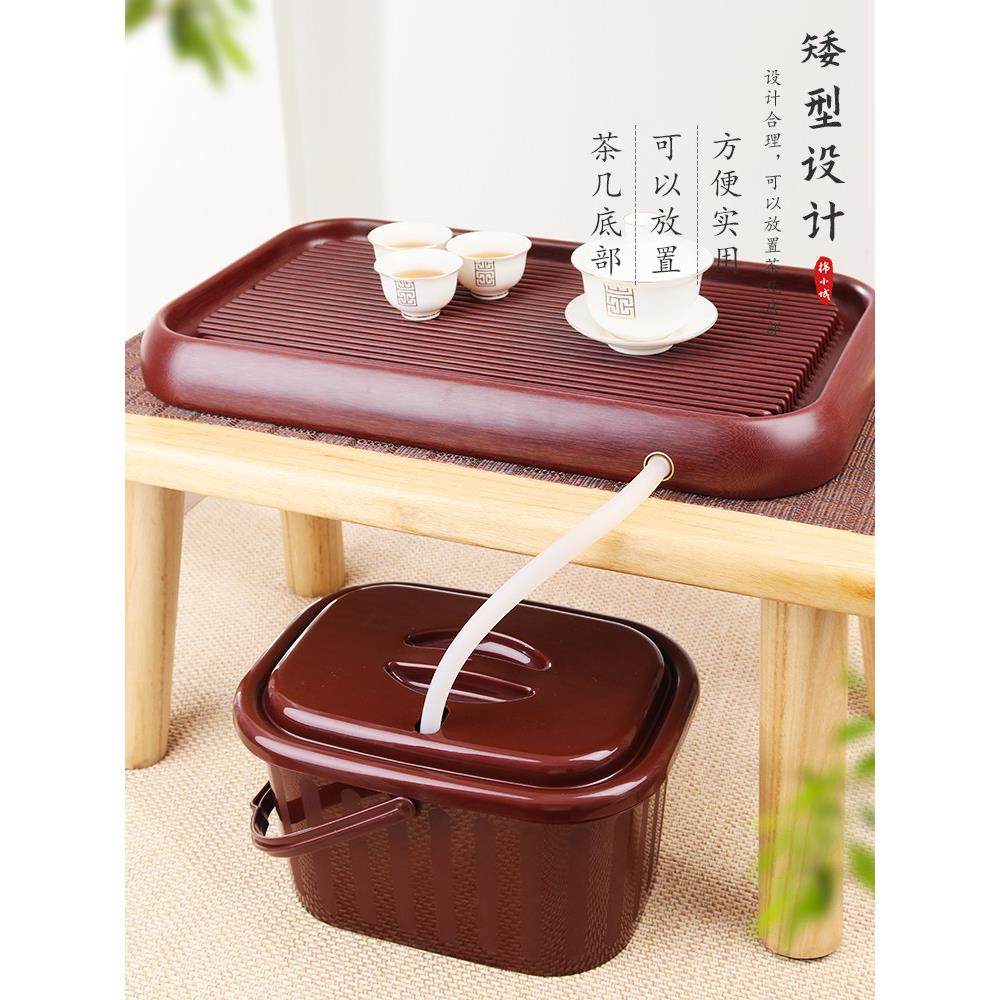 茶水桶茶渣桶矮款小号便携家用排水桶茶台茶几废水垃圾桶茶具配件,餐饮具,茶台废水/渣桶,淘宝优惠券,粉丝福利购,淘宝优惠卷