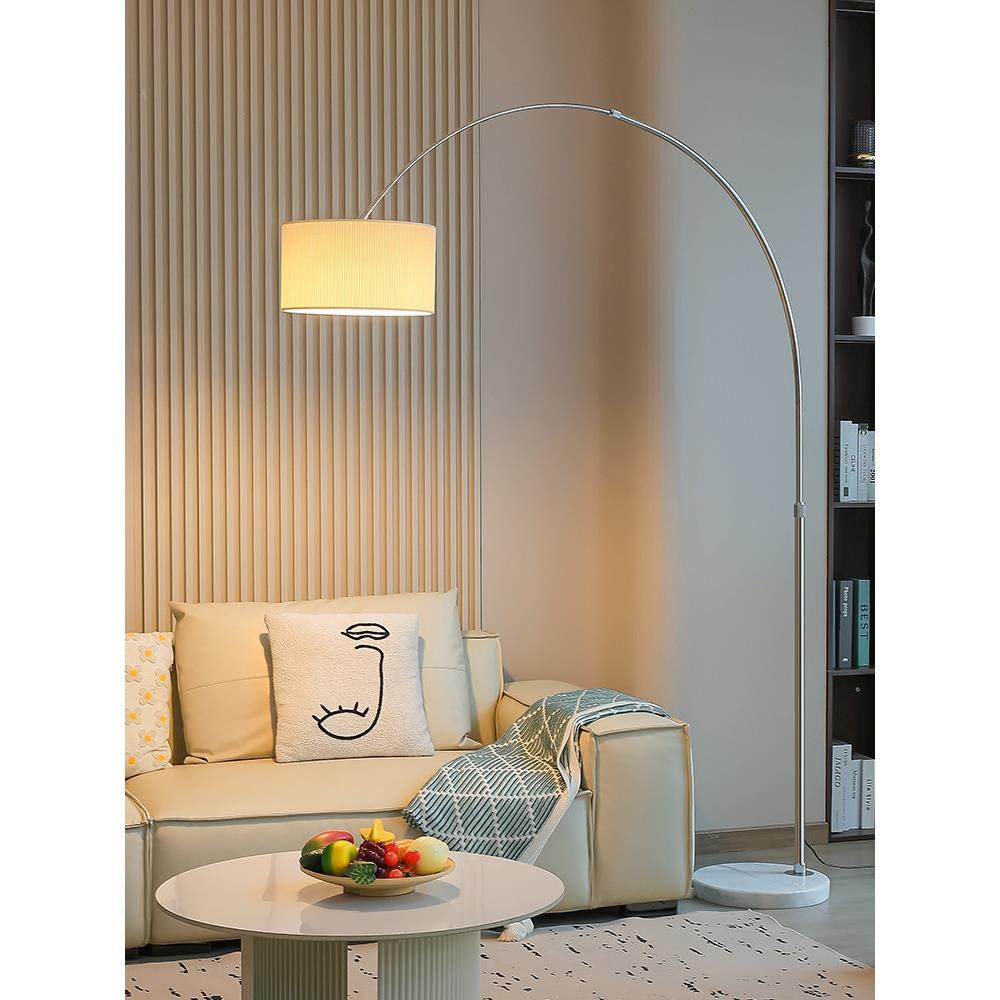 意式极简钓鱼灯落地灯客厅沙发旁边高级感现代艺术氛围包豪斯台灯