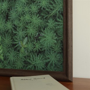 青松实木拼图相框画框挂墙片送胶水