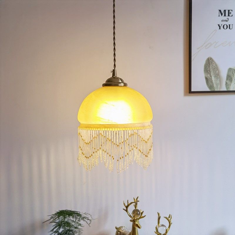 欧式流苏玻璃吊灯浪漫温馨卧室床头吧台咖啡屋少女公房灯具,家装灯饰光源,床头/玄关/吧台/过道吊灯,淘宝优惠券,粉丝福利购,淘宝优惠卷