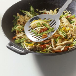 漏油锅铲漏铲薯条铲煎鱼沥油单个炒菜铲子厨具