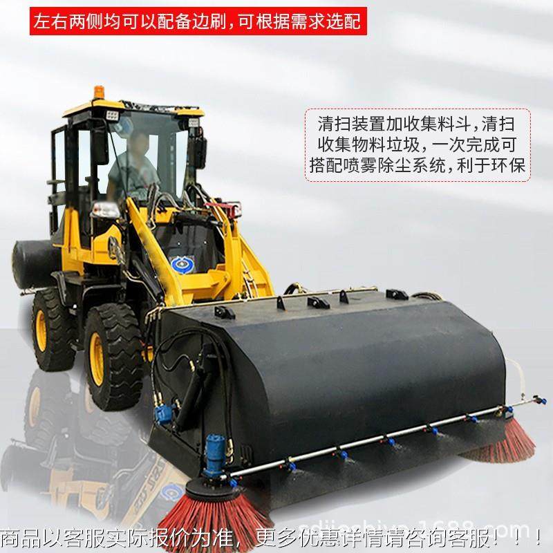 装机式扫载路车车座自驾驶式柴油扫路机全封闭燃油894车卸垃圾清