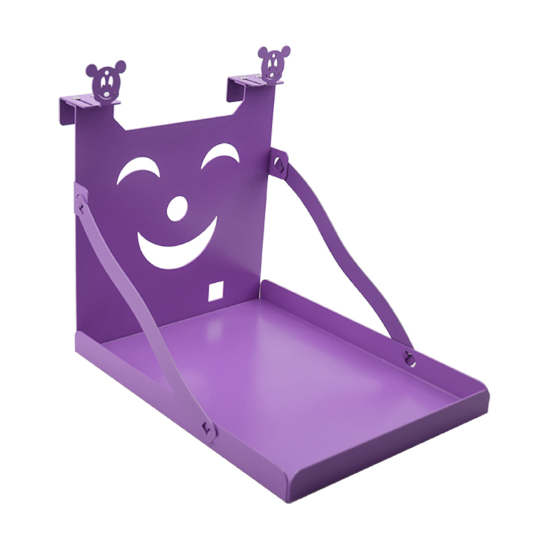 百变多层办公桌面电话架铁艺置物架收纳隔断桌屏风架子文具收纳盒