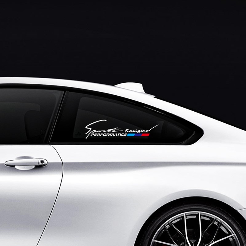 宝马 后三角窗贴纸 1系3系2系全新5系 x1 X3 x5 x4 拉花侧窗车贴