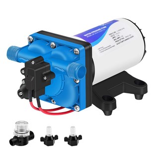 12V24V直流电动静音四腔隔膜泵灌溉自吸抽水泵房车游艇增压泵 42款