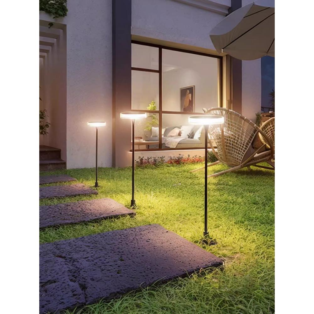 户外防水草坪灯太阳能户外落地灯别墅庭院景观灯花园气氛草坪灯