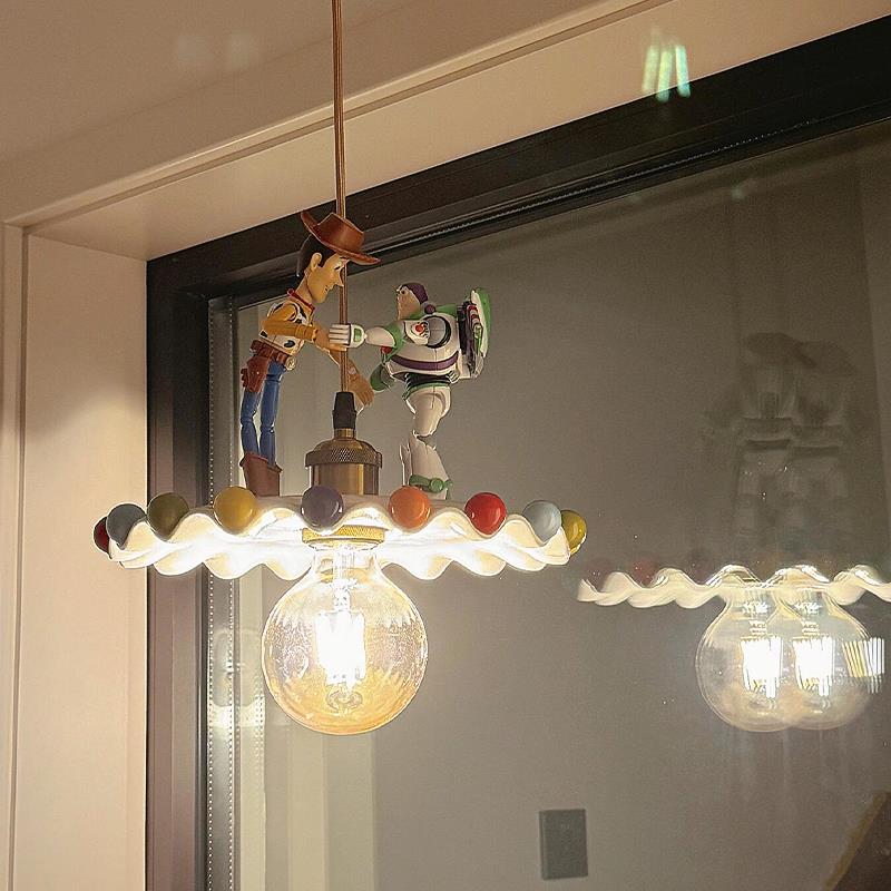 巴斯光年灯线装饰摆件公仔创意卡通可爱家居装饰氛围灯光线装饰