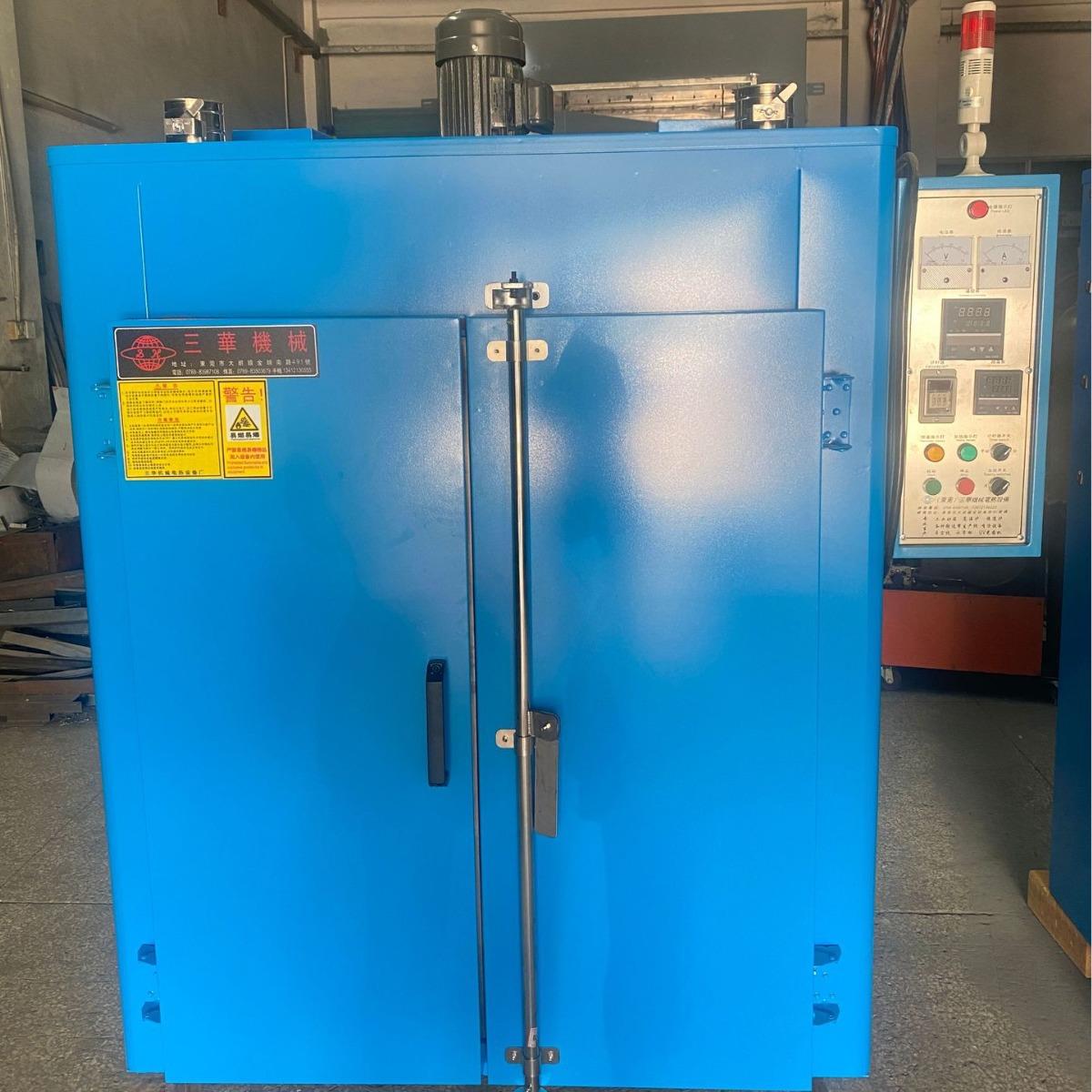 二次硫化工业烘箱 双开门加热假发塑胶汽车配件厂热循环工业烤箱