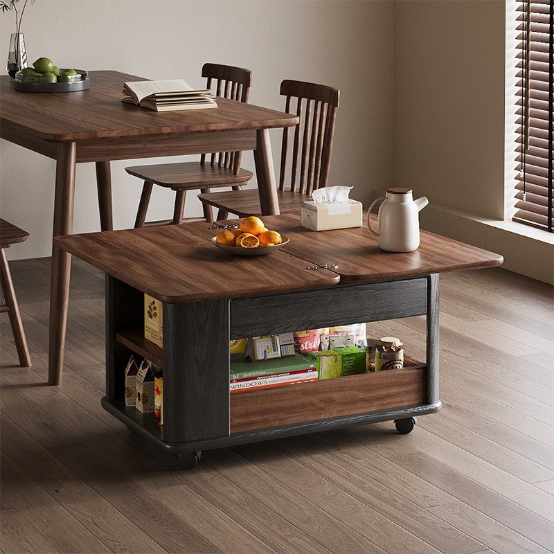 茶几小户型客厅沙发边几旋转升降茶桌实木推车边柜,住宅家具,移动边几/推车,淘宝优惠券,粉丝福利购,淘宝优惠卷