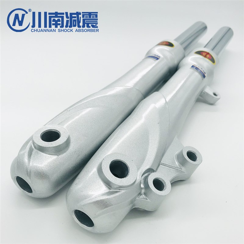 川南减震小龟悠米米橙电摩改装中心距37cm叉芯27mm中置孔前减震器