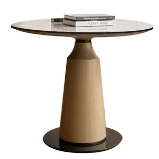 售楼处部洽谈签约桌酒店家具圆形客房配休闲桌洽谈桌椅大理