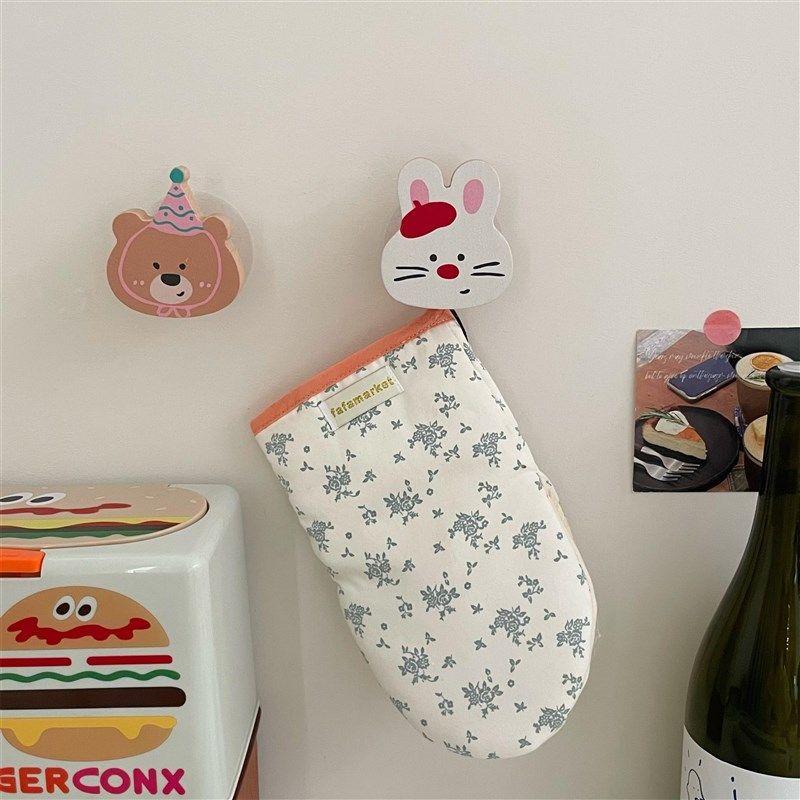 创意爱小动物粘钩家用强力木制入户门后挂钩墙壁免打孔壁挂装饰,收纳整理,挂钩/粘钩,淘宝优惠券,粉丝福利购,淘宝优惠卷