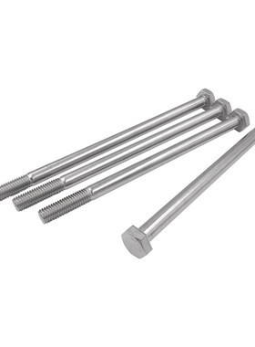 M6M8M10M12*x110x120x130x140x150不锈钢304半牙外六角螺丝钉螺栓