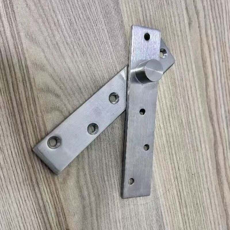 不锈钢暗藏360度旋转门合页天地铰消防门轴转轴木门重型隐形门