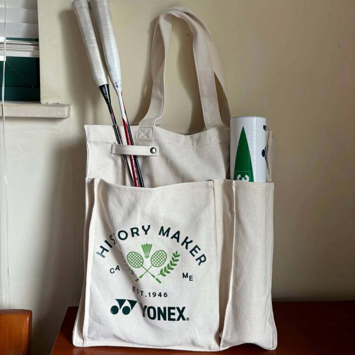 羽毛球包ins日系帆布包袋慵懒风大容量单肩手提运动包百搭托特包,箱包皮具/热销女包/男包,时尚帆布包,淘宝优惠券,粉丝福利购,淘宝优惠卷