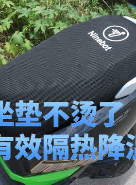 适用九号Fzmix/Nzmix/MZ/M95/F90M/A35+/N85夏季防晒透气坐垫套