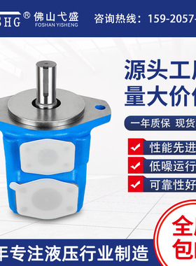 定量高压叶片油泵35V-17A 21A 25A 30A 32A 35A 38A 42A-1ABCD-22