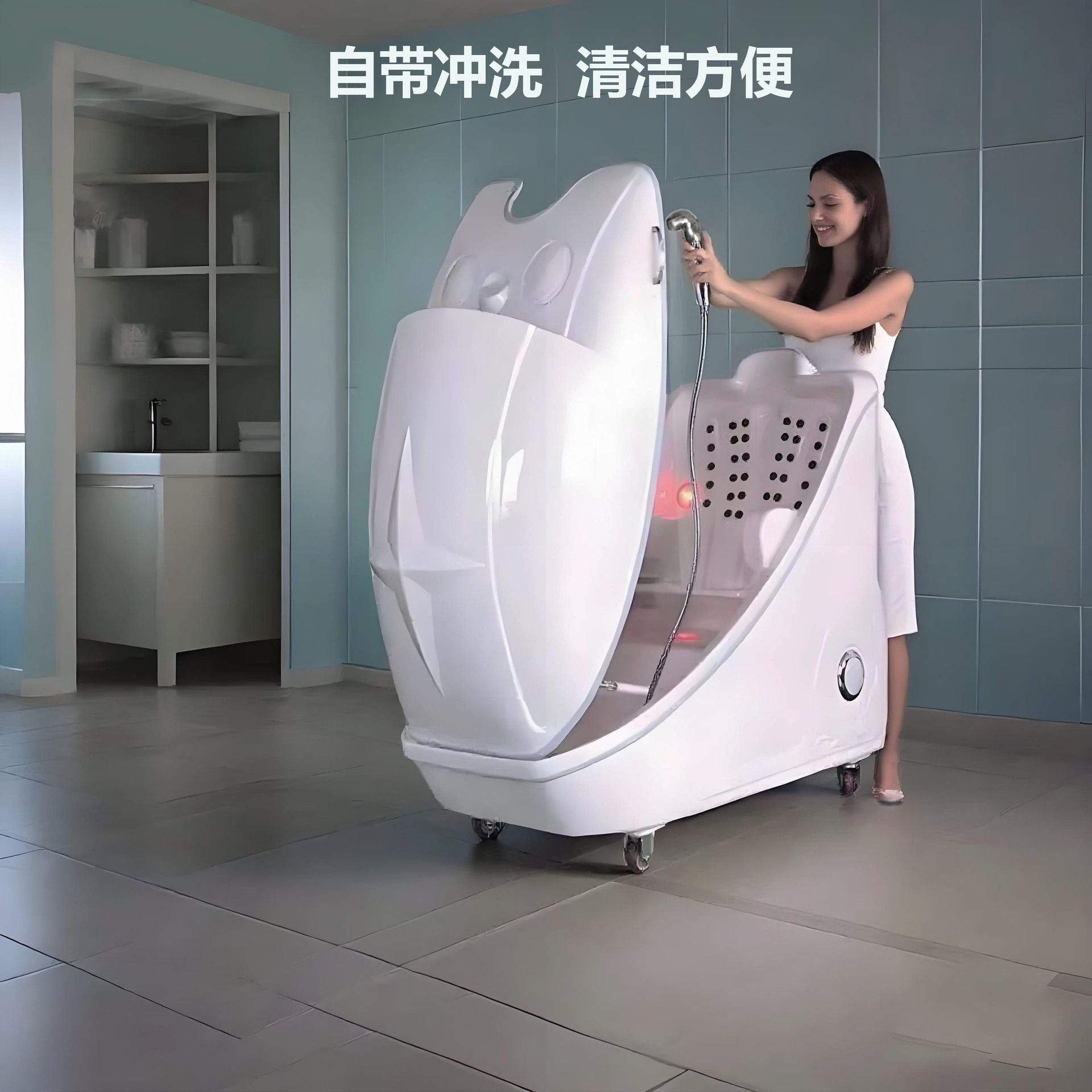 家用保健暖宫驱寒中草药熏蒸机发汗能量太空舱熏蒸仪汗蒸箱桑拿房 - 优能机械之家出品