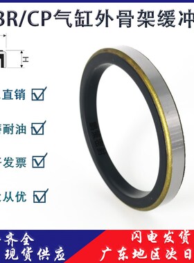 CP(QH)肇庆气缸铁壳外露骨架缓冲圈PBR/AVB密封圈PCS大全耐磨耐油