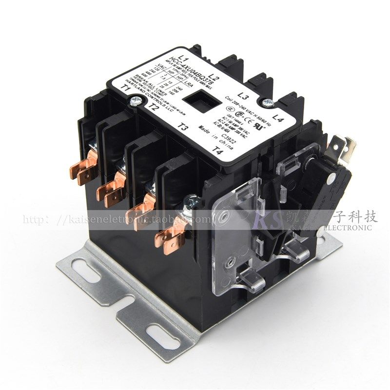 208V-240V 40A HCC-4XU04BQ交流充电桩充电站UL 四极交流接触器,橡塑材料及制品,塑料盒/塑料箱/塑料柜,淘宝优惠券,粉丝福利购,淘宝优惠卷