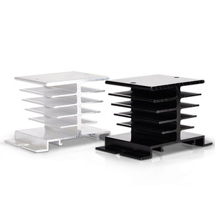 25A散温降温 20A 固态继电器散热器底座固态继电器底座SSR 10A