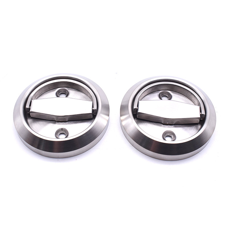 304不锈钢把手圆形明装拉环拉手暗拉手隐形门拉手背景墙消防栓门