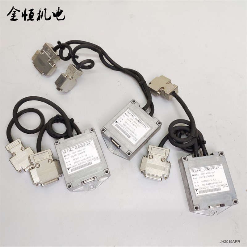 原装YASKAWA安川直线电机SGLFW20A090AP数据转换线JZDPA008017