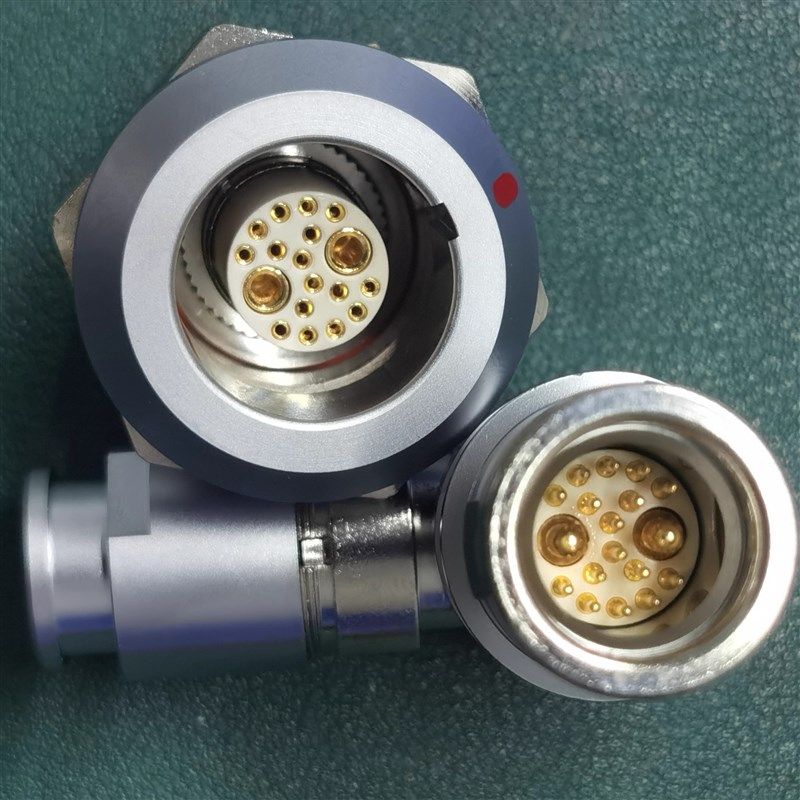 M25防水连接器 FGG EGG FHG 3K 856 16+2混装粗针/同轴插头插座