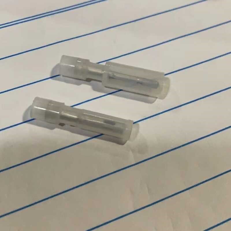 凯士通冷压端子双压接子弹公全绝缘接头MPFNYD0.5-078 一包1000只