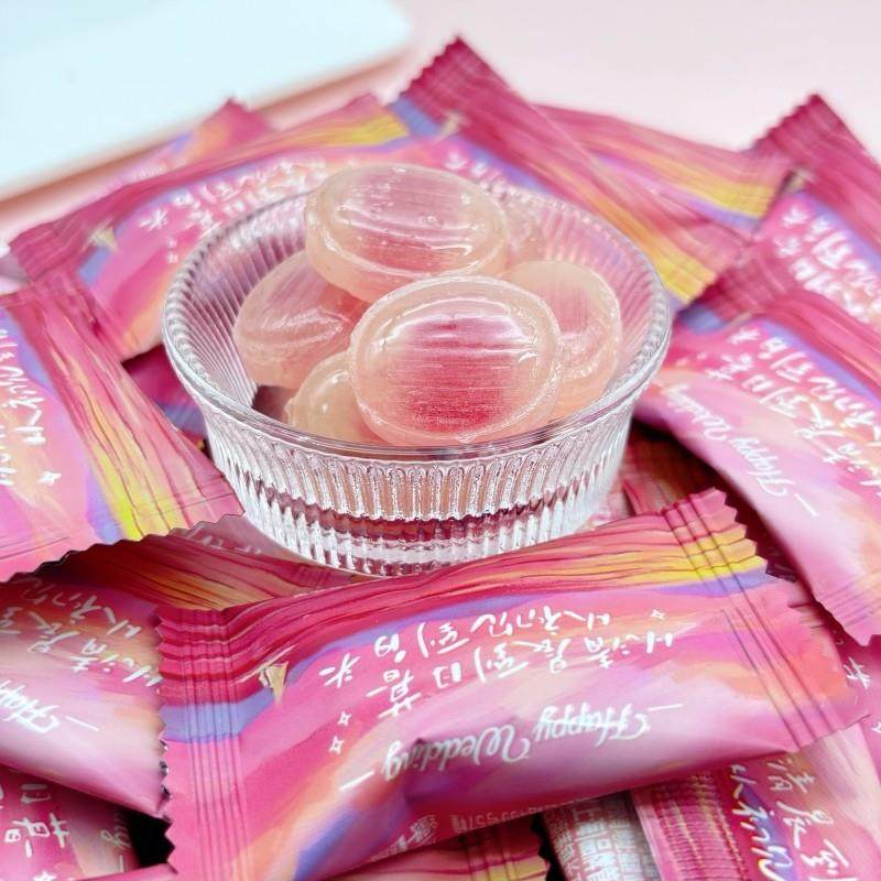 荔枝味夹心硬糖爆款结婚喜糖高颜值包装水果糖散装糖果,零食/坚果/特产,喜糖,淘宝优惠券,粉丝福利购,淘宝优惠卷