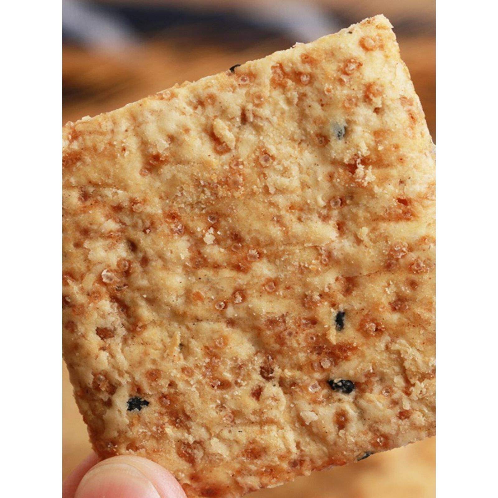 正宗悦益荞麦饼200g纯素全麦饼干天然杂粮方脆脆零食代餐糕点零食