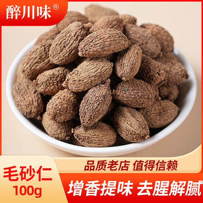新日期毛砂仁100g香砂仁阳