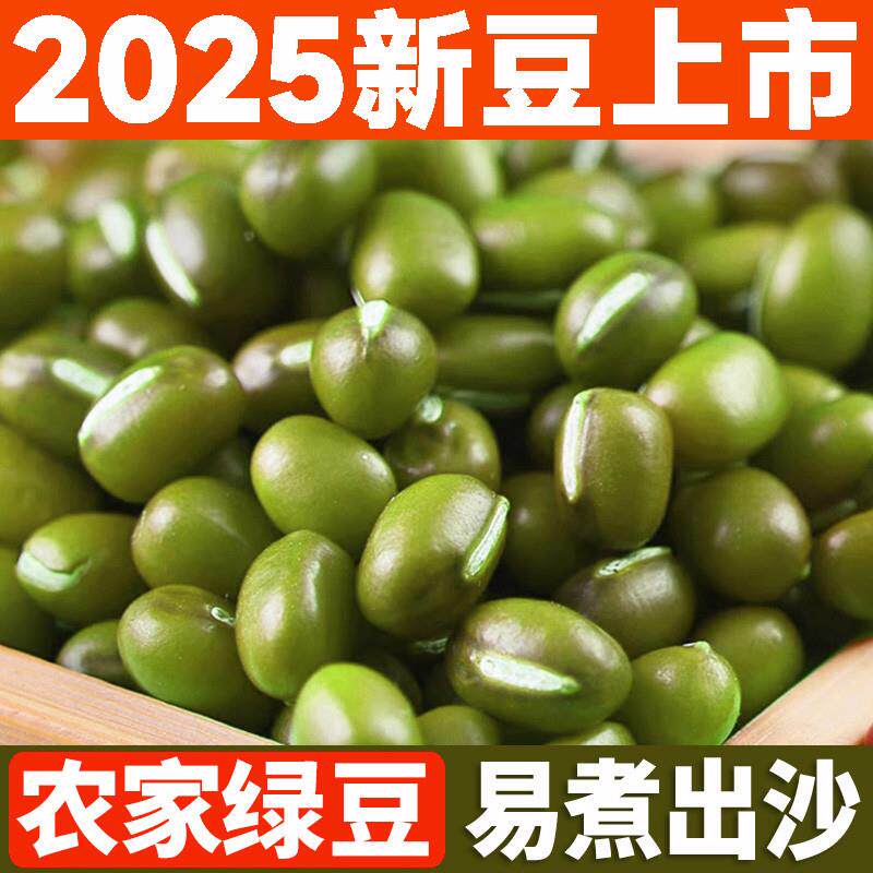 新货新鲜东北绿豆发豆芽专