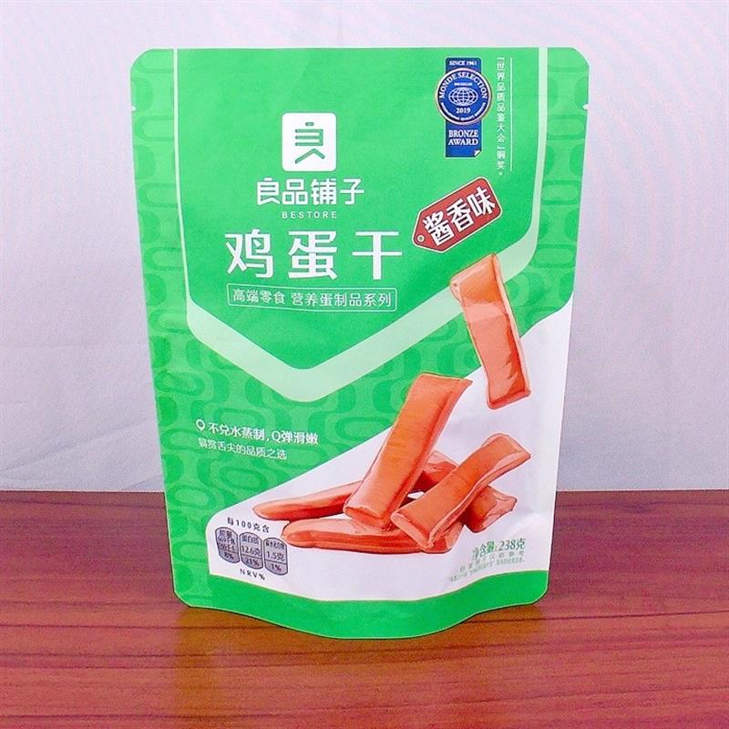 新货鸡蛋干238g低糖食品酱香味素食小包办公室休闲小吃小零食