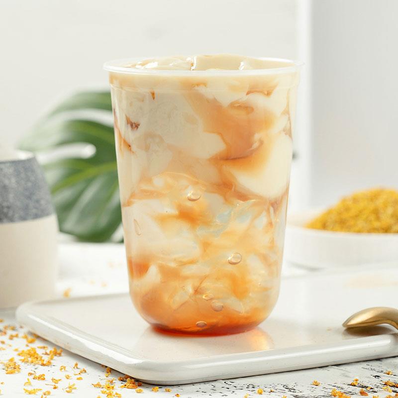 正宗太湖美林寒天冻粉原味透明水晶果冻布丁茶冻吸吸冻粉奶茶原料