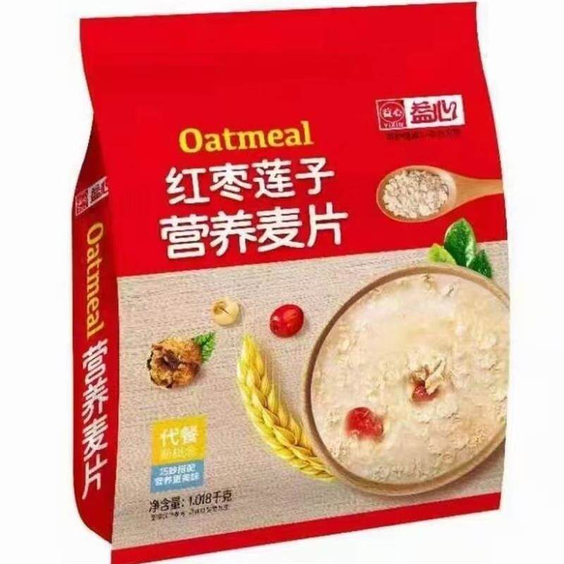 新货益心红枣原味燕麦片10