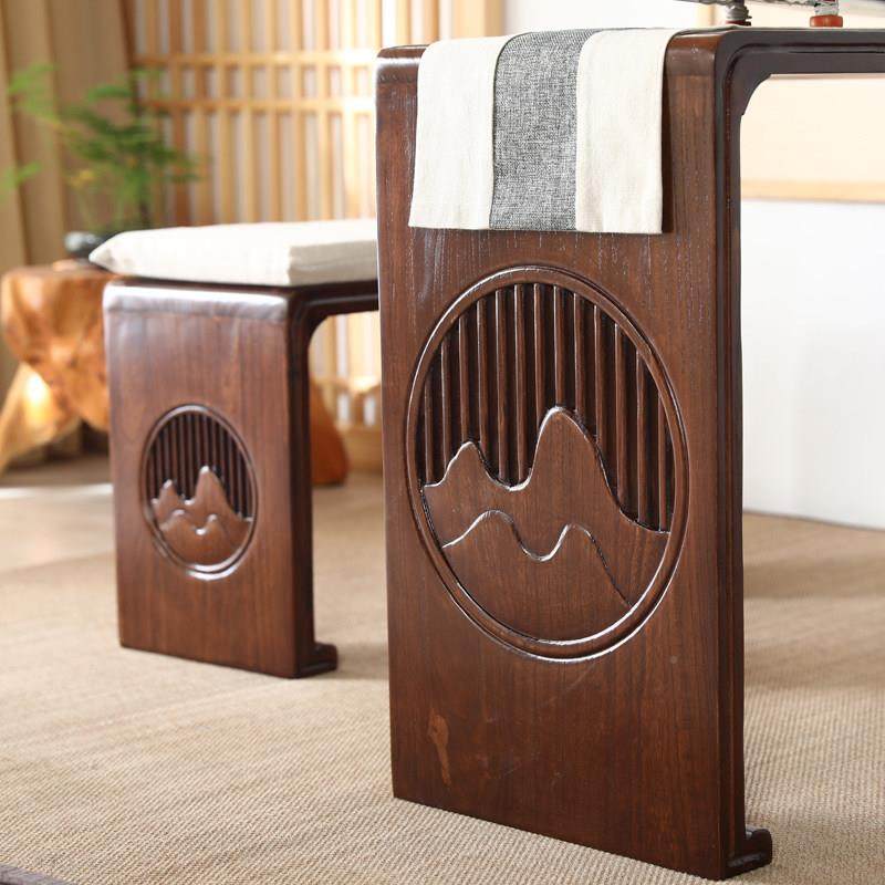 实TMQZ001木古琴桌凳共鸣桌新中式禅意法桌国学桌抄经书画古桌筝