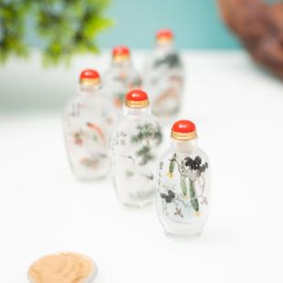 益德内画成纯手工内画鼻烟化壶特过年礼品传礼统非遗文色商务品送