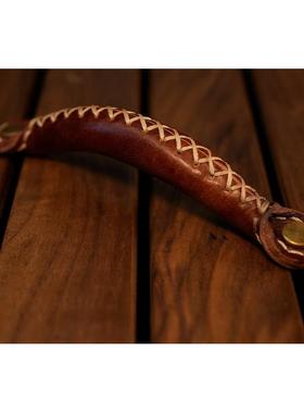 防撞柜抽仓屉造拉手第ANW一层牛皮DIY家具滑滑动间动门谷拉手改更