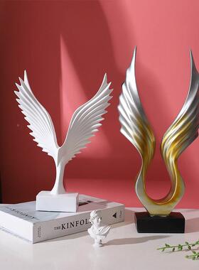 大鹏展翅7126E书现房件办室摆高级感高档轻奢风客厅公酒柜装饰品