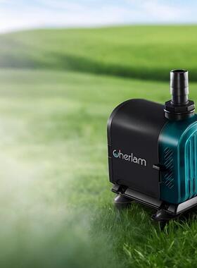 彻朗静黑星潜泵水超LHJ音水鱼缸循环泵底吸泵小型家用过滤抽泵水