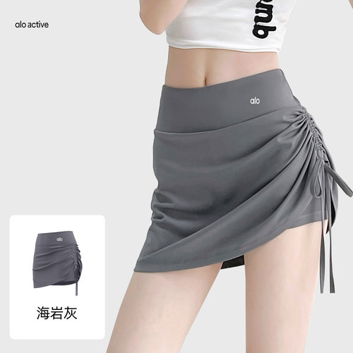 ALOActive速干瑜伽短裙女假两件