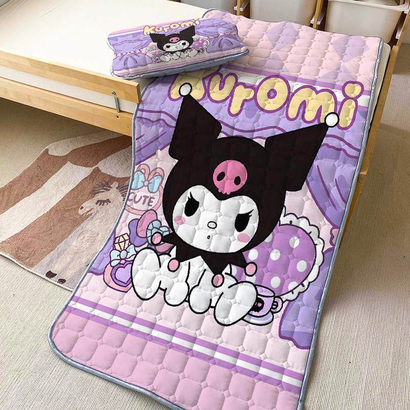 黑美床垫垫幼儿园午睡垫儿童卡通婴儿冬季定制床套羊毛衬里牛奶天