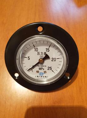 船舶液压舵机仪表Y-60Zt型正保护压力表量程0-16和0-25