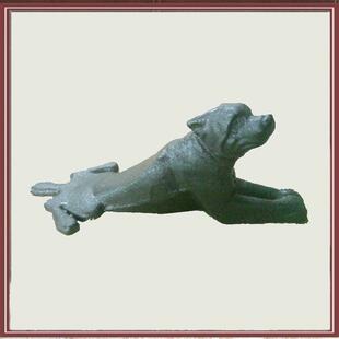 铸铁狗铁艺装饰物安全门挡防碰活动门挡门楔子门顶门阻门塞创意