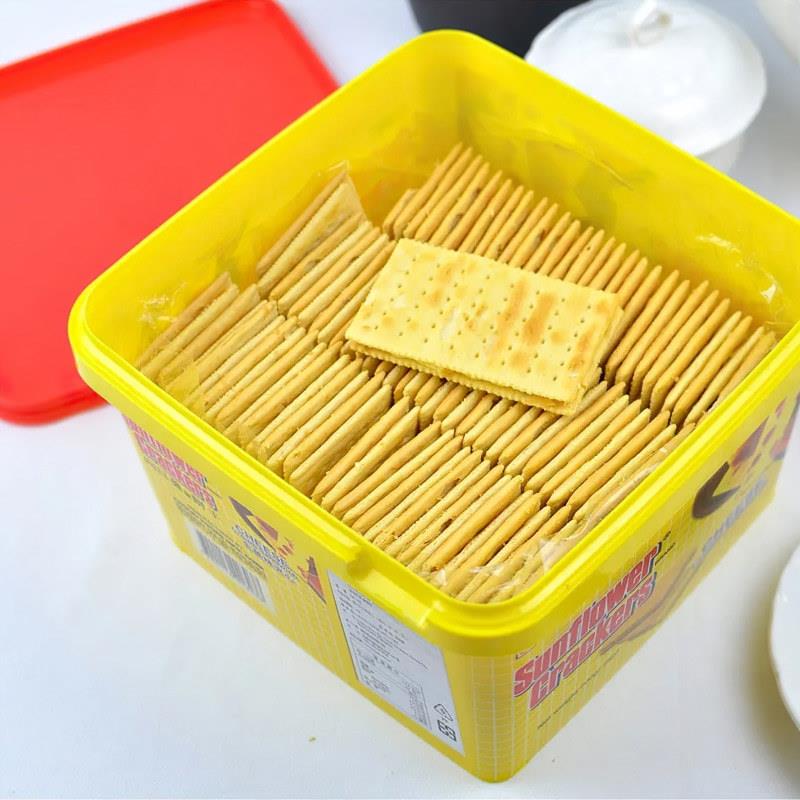 热卖港版700克盒装 乳酪芝士柠檬苏打夹心饼干独立小